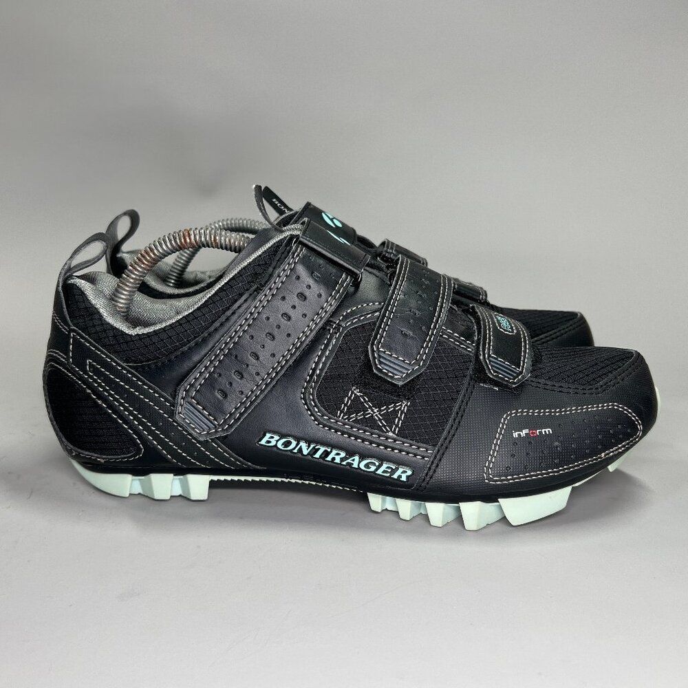 Bontrager Race Mountain Cycling Shoes Women's Size 11.5 Black Adjustable‎ Inform